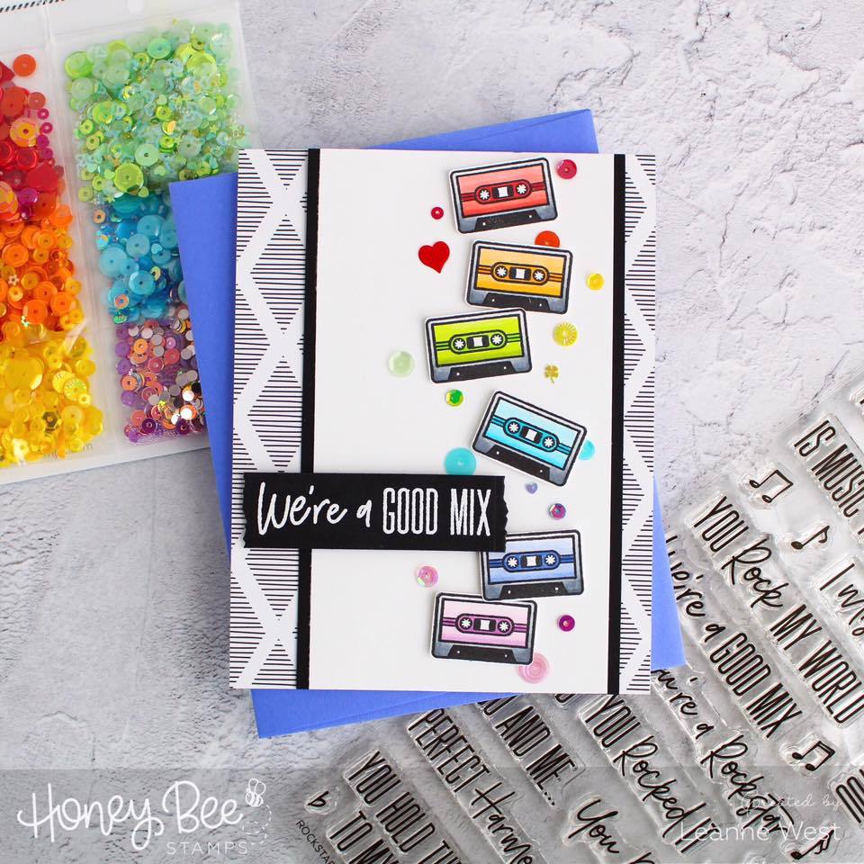 HONEY BEE STAMPS Good Mix | 6x8 Stamp Set - 7