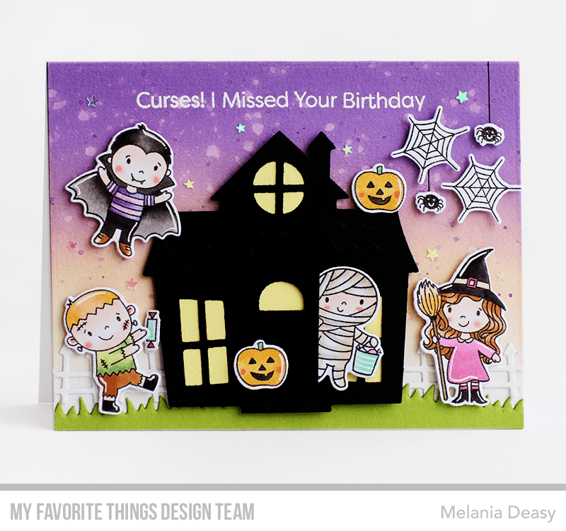 MY FAVORITE THINGS -MY FAVORITE THINGS -Boo Crew STAMP & DIE SET - 7