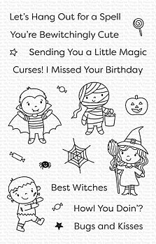 MY FAVORITE THINGS -MY FAVORITE THINGS -Boo Crew STAMP & DIE SET