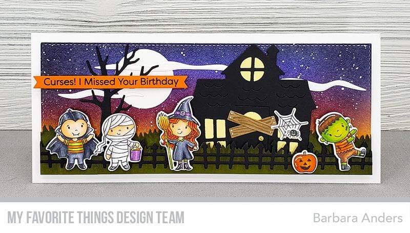 MY FAVORITE THINGS -MY FAVORITE THINGS -Boo Crew STAMP & DIE SET - 12