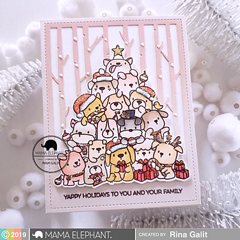 MAMA ELEPHANT-OH PUPPY TREE CREATIVE CUTS