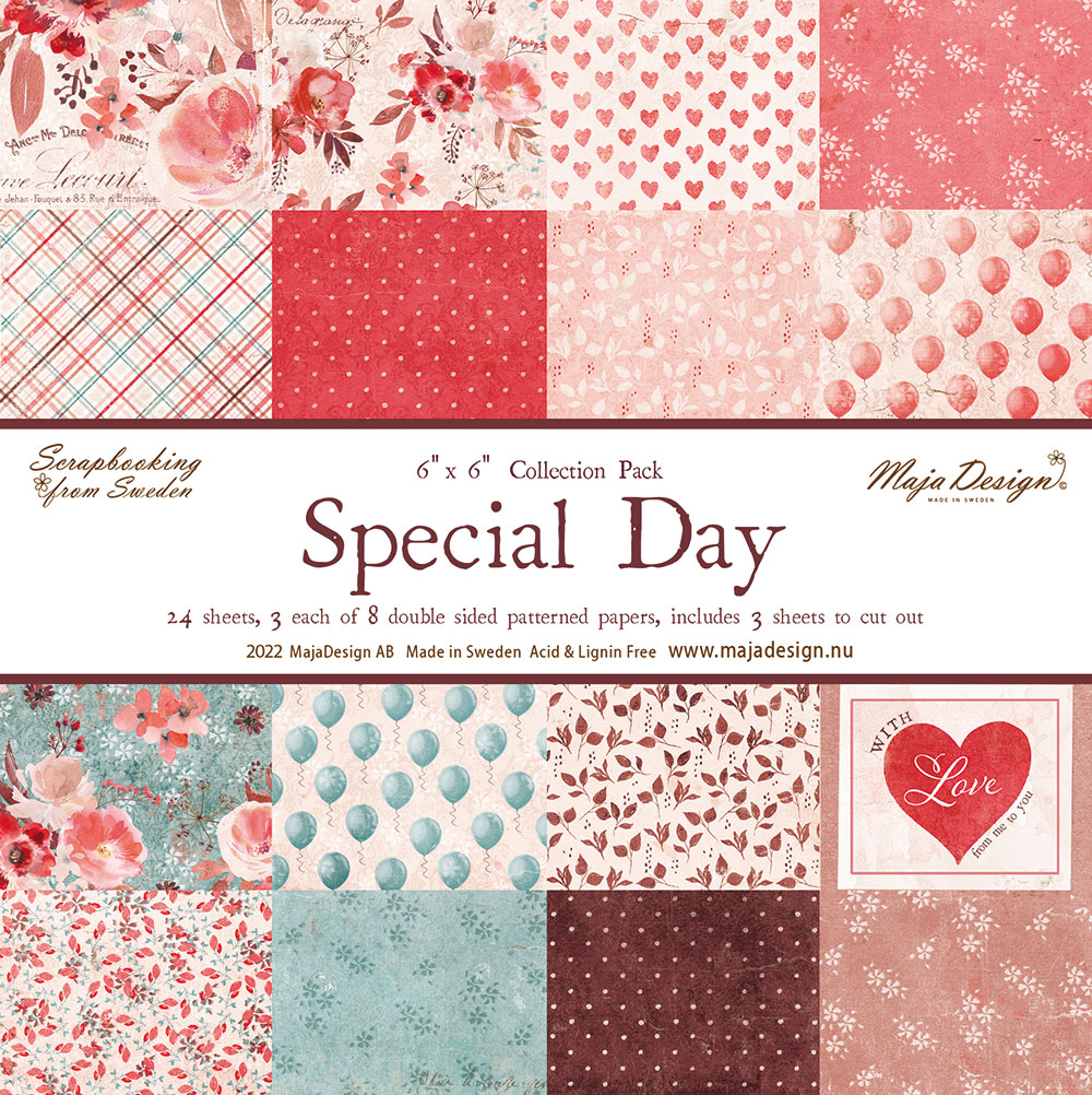 MAJA DESIGN -Special Day - 6x6" Paper  Pack