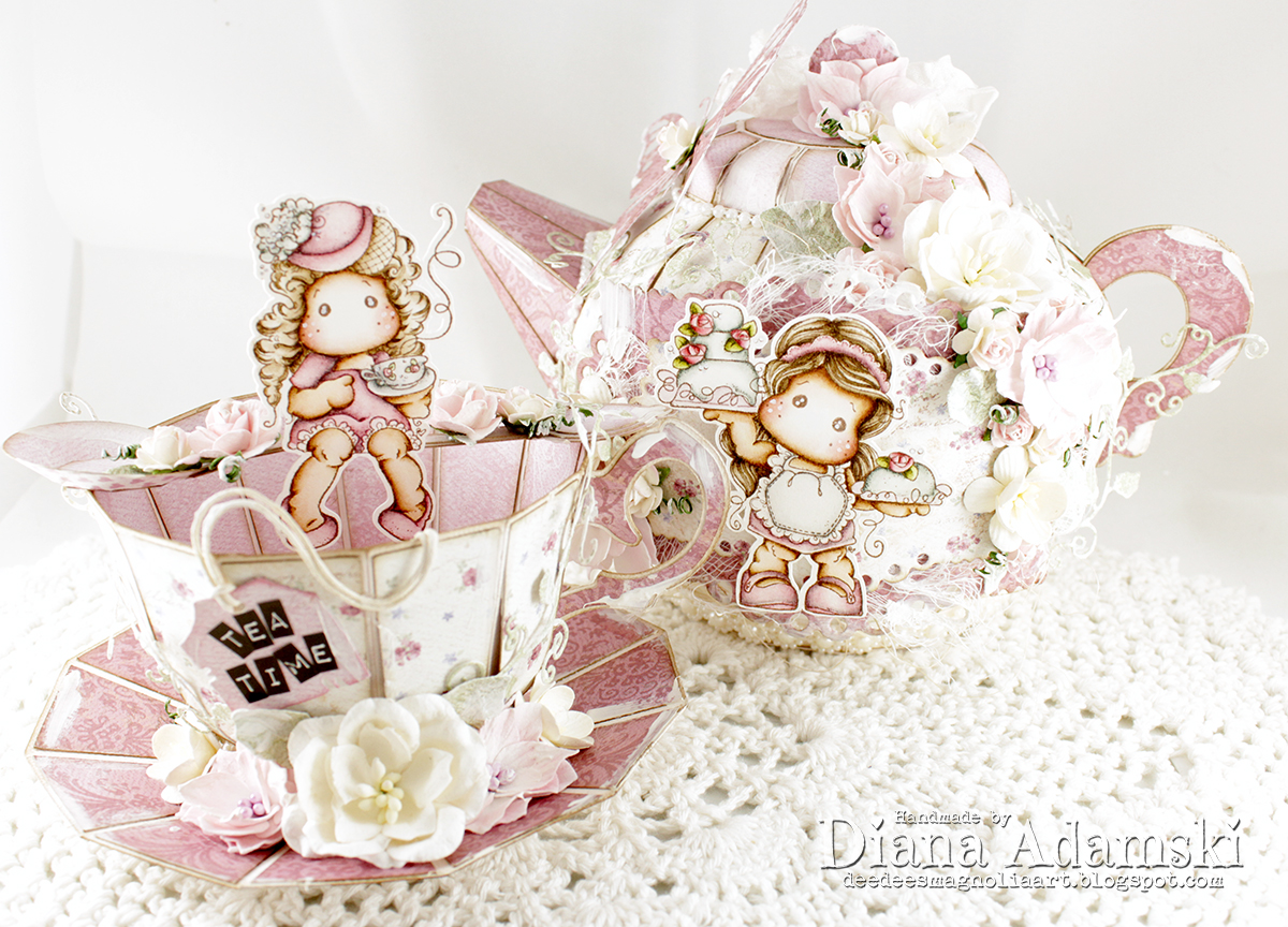 MAGNOLIA BH-15 Rose Cake Tilda - 3