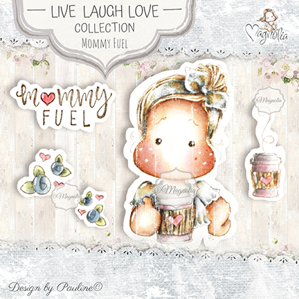 MAGNOLIA-LLL-19 Mommy Fuel Art Stamp Kit