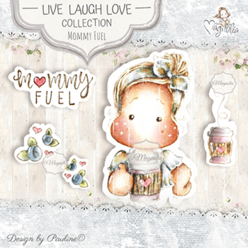 MAGNOLIA -LLL-19 Mommy Fuel Art Stamp Kit