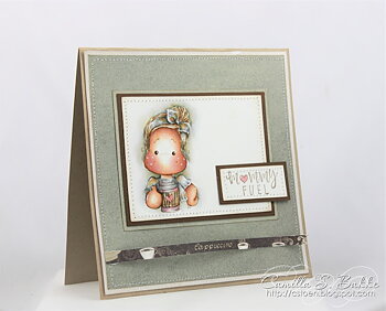 MAGNOLIA -LLL-19 Mommy Fuel Art Stamp Kit