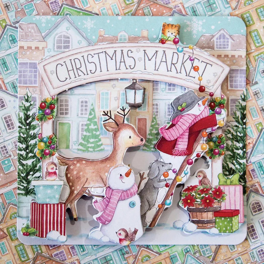 Craft Consortium-Christmas Market 3D Decoupage  - 8
