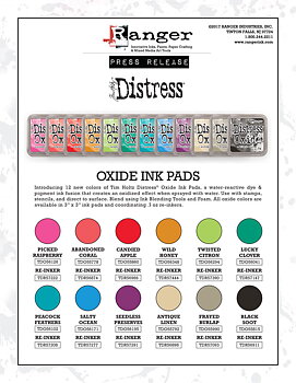 RANGER Tim Holtz Distress Oxide Ink Pad LUCKY CLOVER