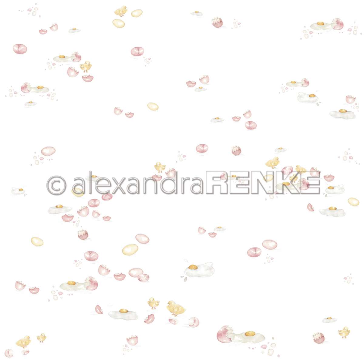 ALEXANDRA RENKE-Design paper 'Easter egg disaster'