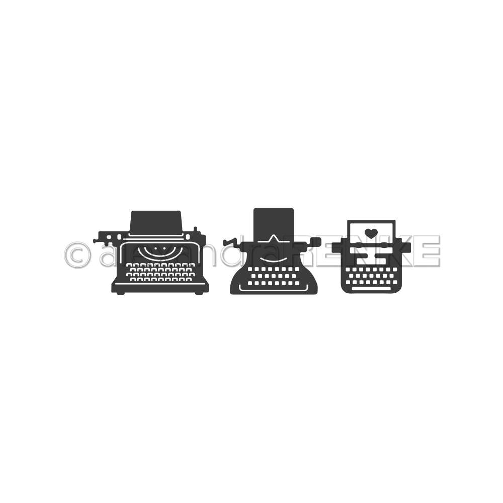 ALEXANDRA RENKE-Die 'Typewriter Set'