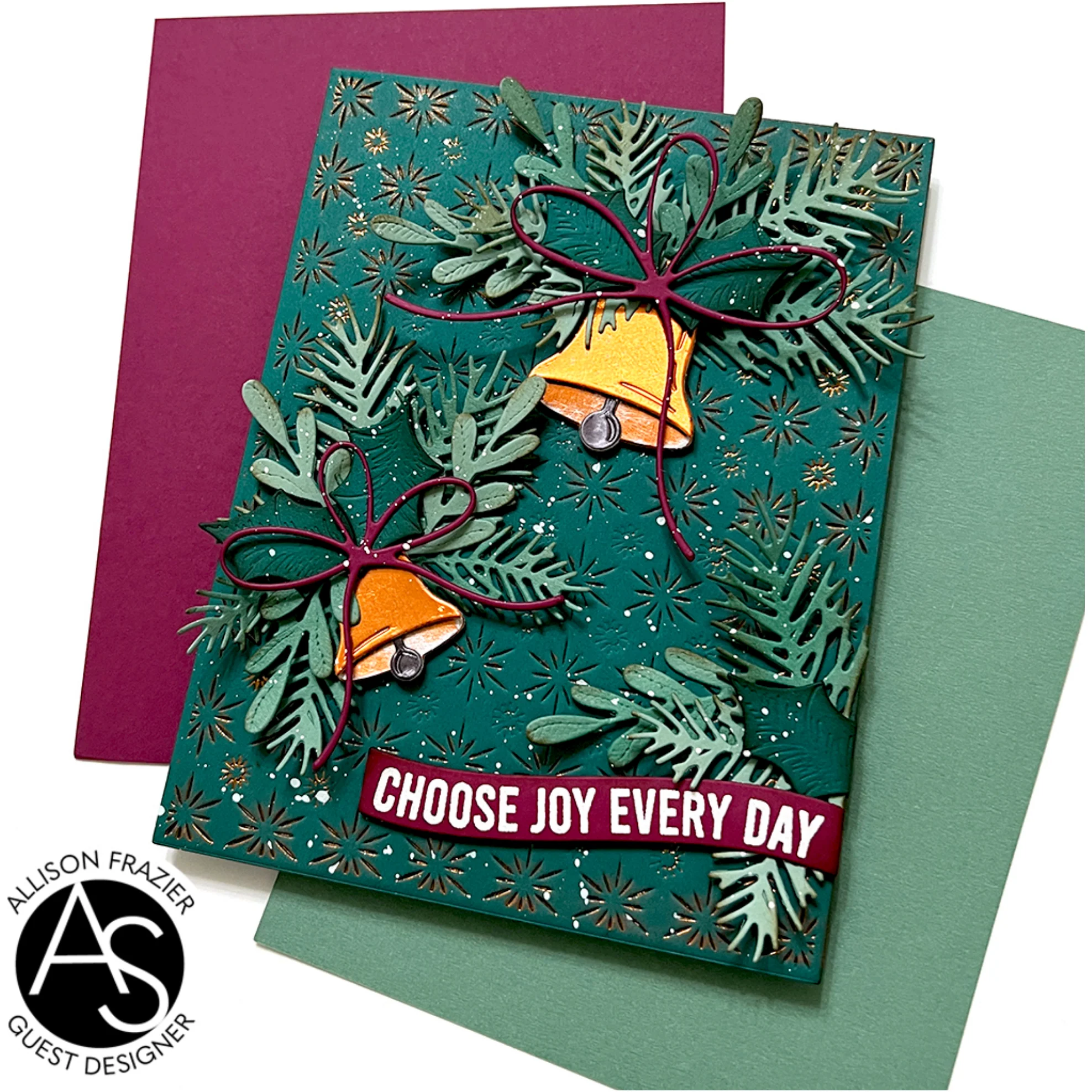 ALEX SYBERIA DESIGNS Jingle Bell Joy Die Set  - 3