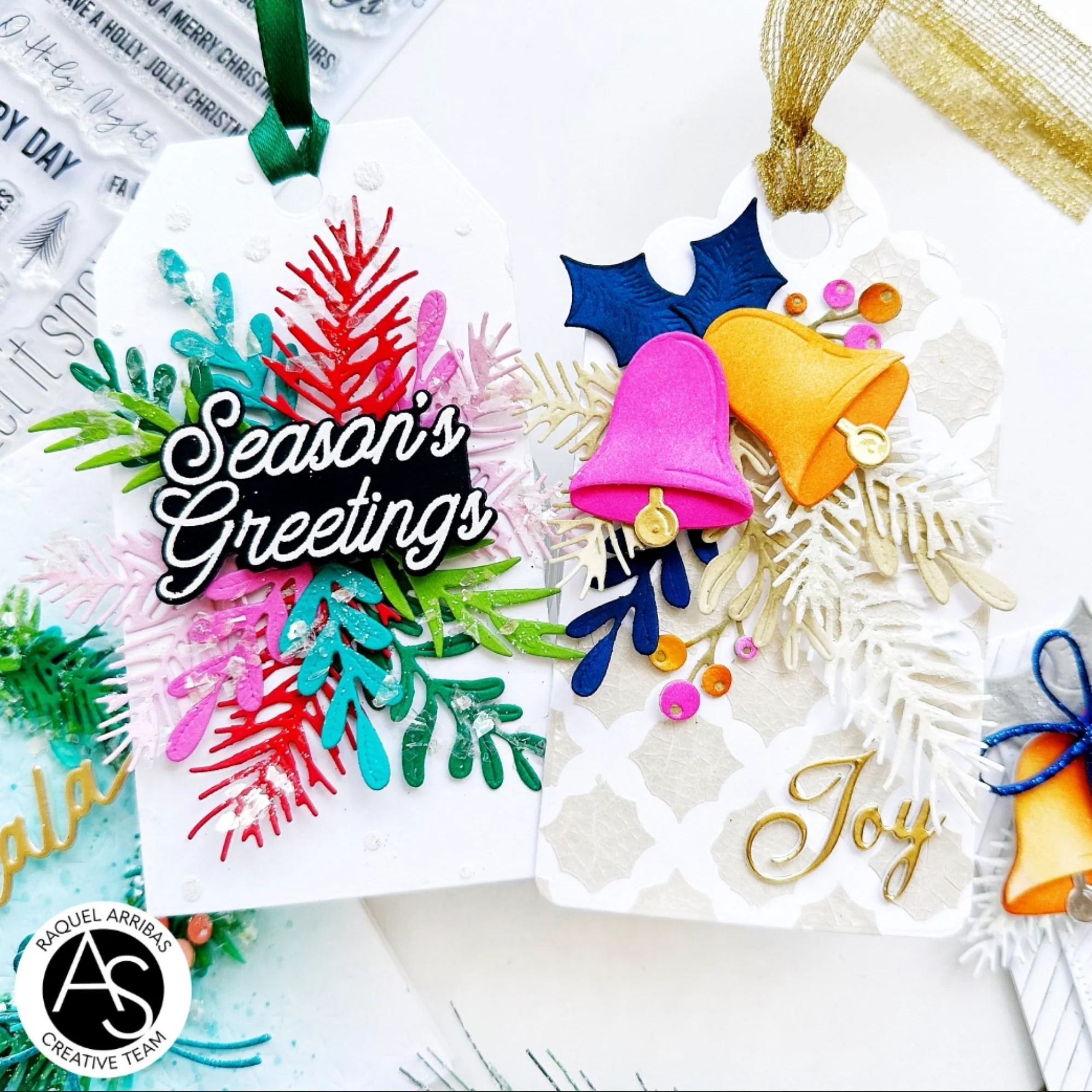 ALEX SYBERIA DESIGNS Jingle Bell Joy Die Set  - 4