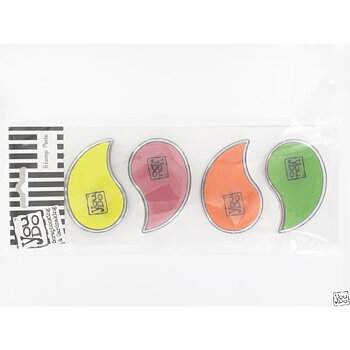 YD Stamp Pads Bright 4pack Pigment Ink