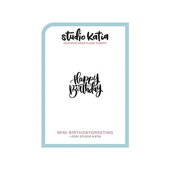 STUDIO KATIA-MINI BIRTHDAY GREETINGS