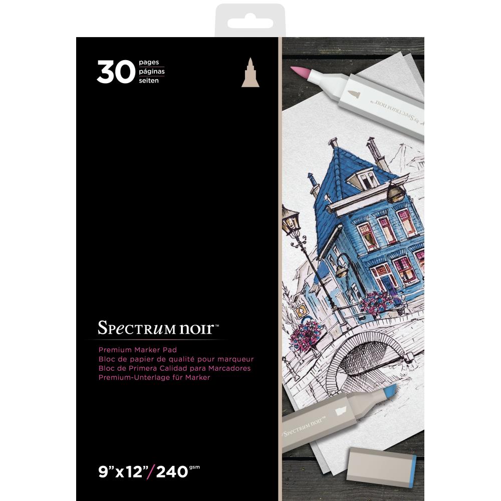 Spectrum Noir Premium Marker Pad 9"X12" 30 sheets