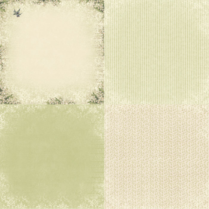 PION DESIGN Liljekonvalj - Sagan om Våren - 6x6"