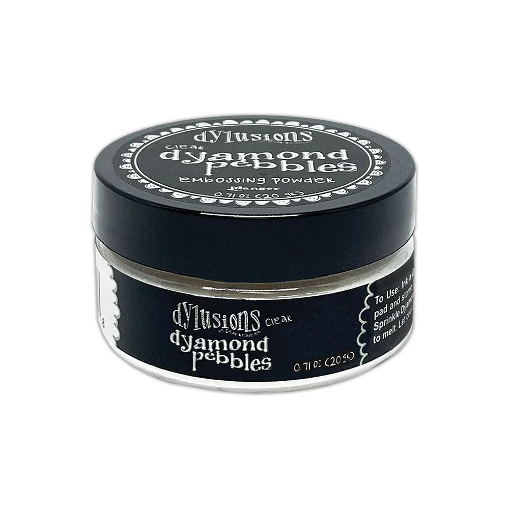 Ranger Dylusions Clear Dyamond Pebbles Embossing Powder dym87878
