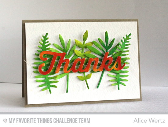 My Favorite Things -Wild Greenery Die-namics - 4