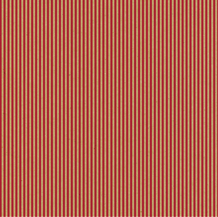 YCA rED & Kraft Ribbon Stripe