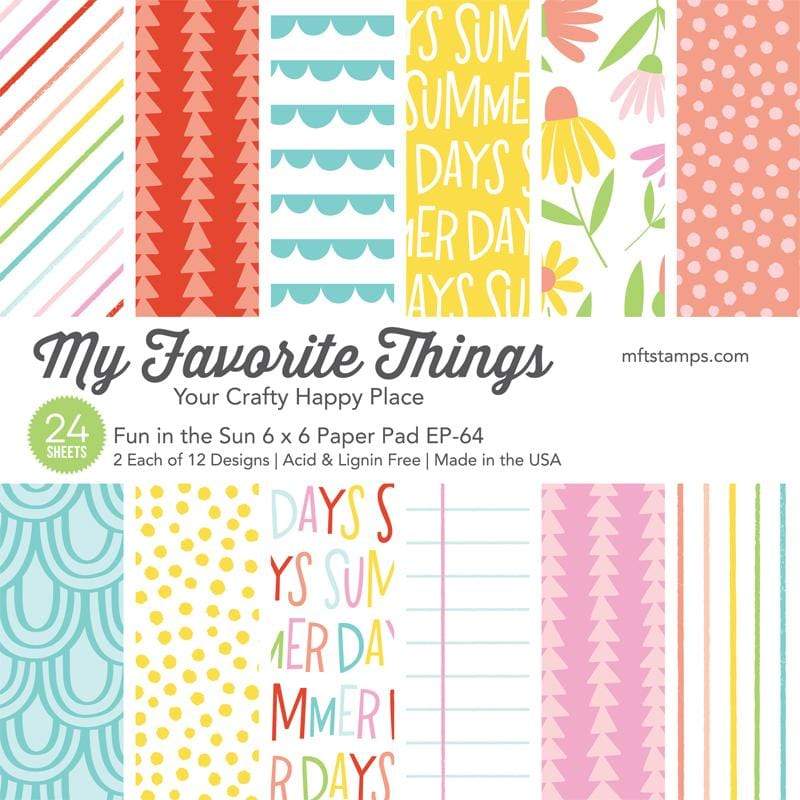 MY FAVORITE THINGS -Fun in the Sun Paper Pad