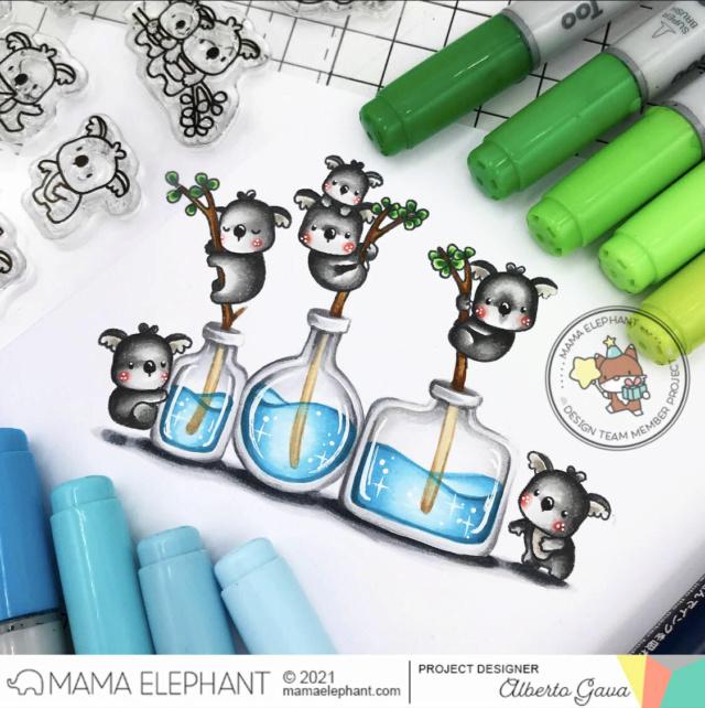  MAMA ELEPHANT -LITTLE KOALA AGENDA - CREATIVE CUTS - 3