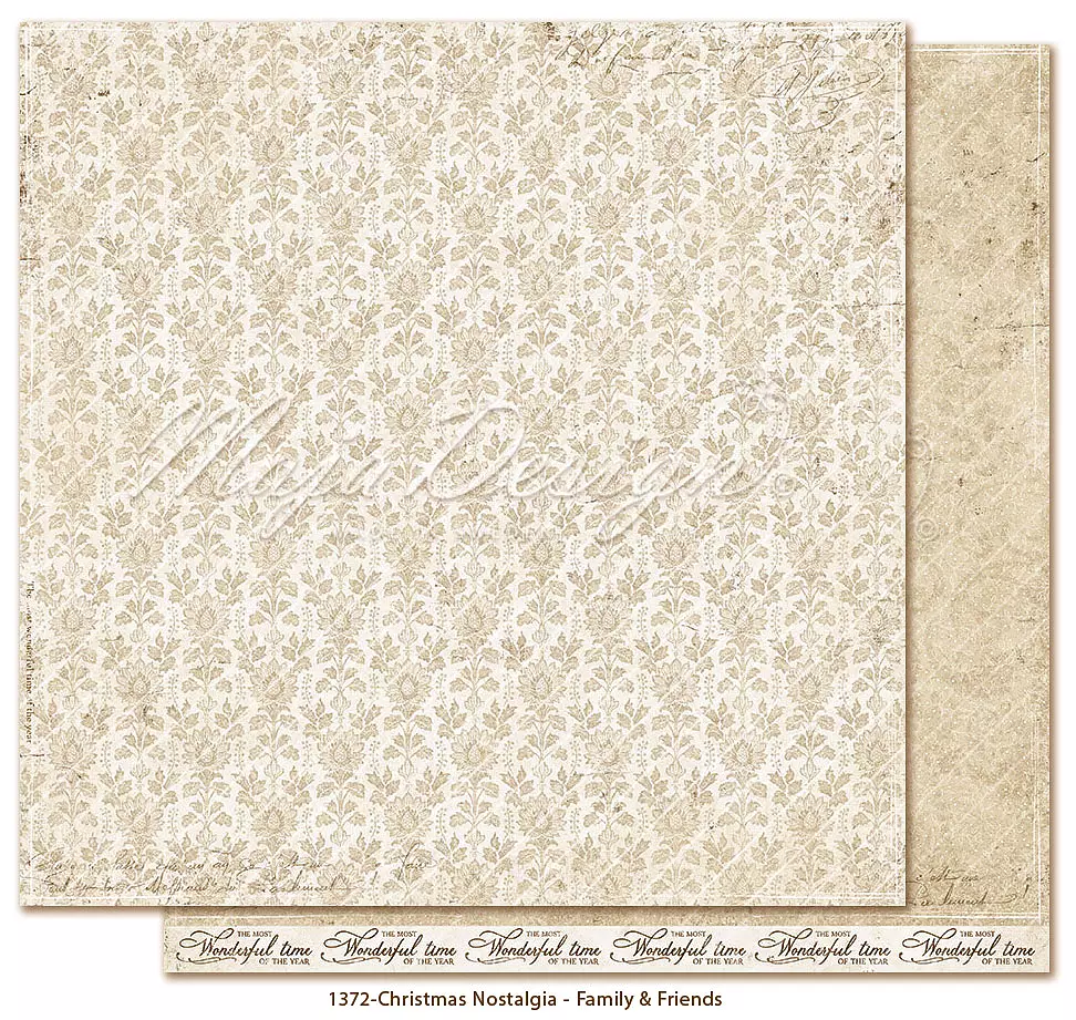 MAJA DESIGN Christmas Nostalgia - 6x6" Paper pack - 12