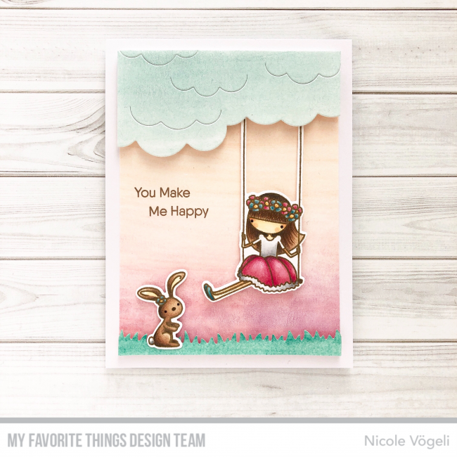 MY FAVORITE THINGS  -Sweet Friends stamp& die set - 8