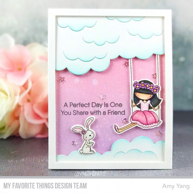 MY FAVORITE THINGS  -Sweet Friends stamp& die set - 3