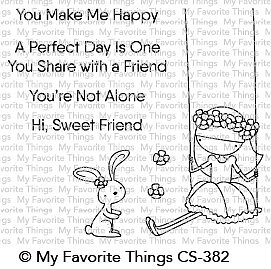 MY FAVORITE THINGS -Sweet Friends stamp& die set