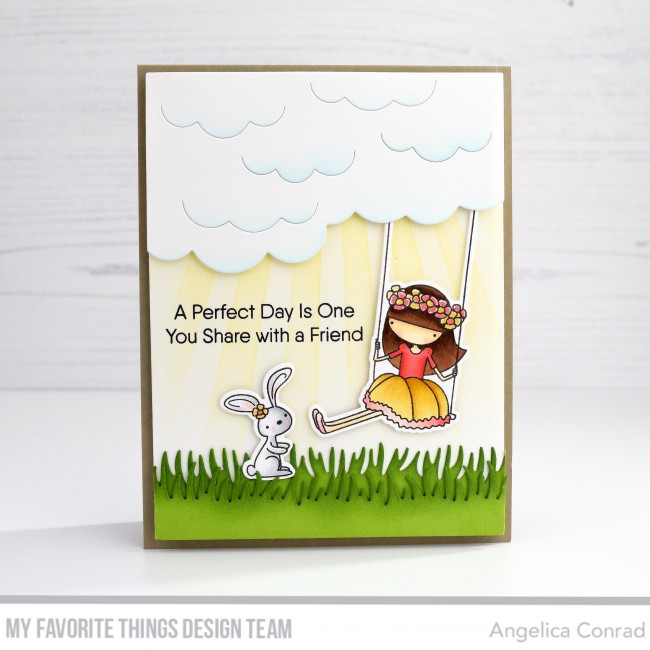 MY FAVORITE THINGS  -Sweet Friends stamp& die set - 9
