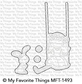 MY FAVORITE THINGS -Sweet Friends stamp& die set