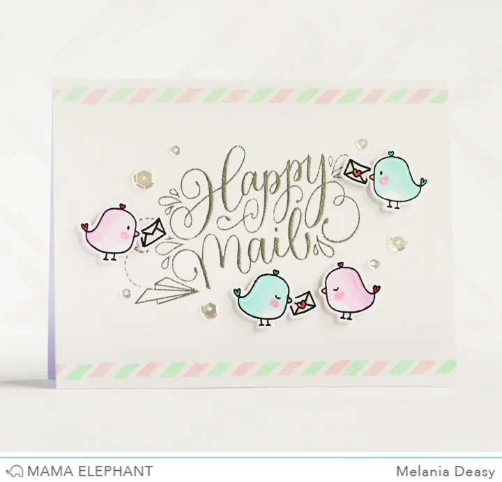  MAMA ELEPHANT -HAPPY MAIL   - 3