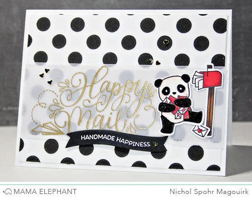  MAMA ELEPHANT -HAPPY MAIL   - 5