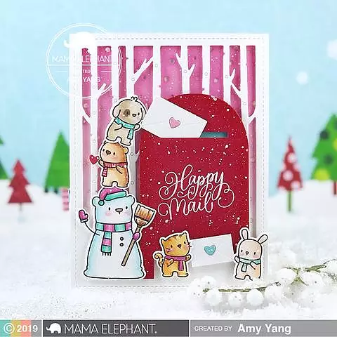  MAMA ELEPHANT -HAPPY MAIL   - 2