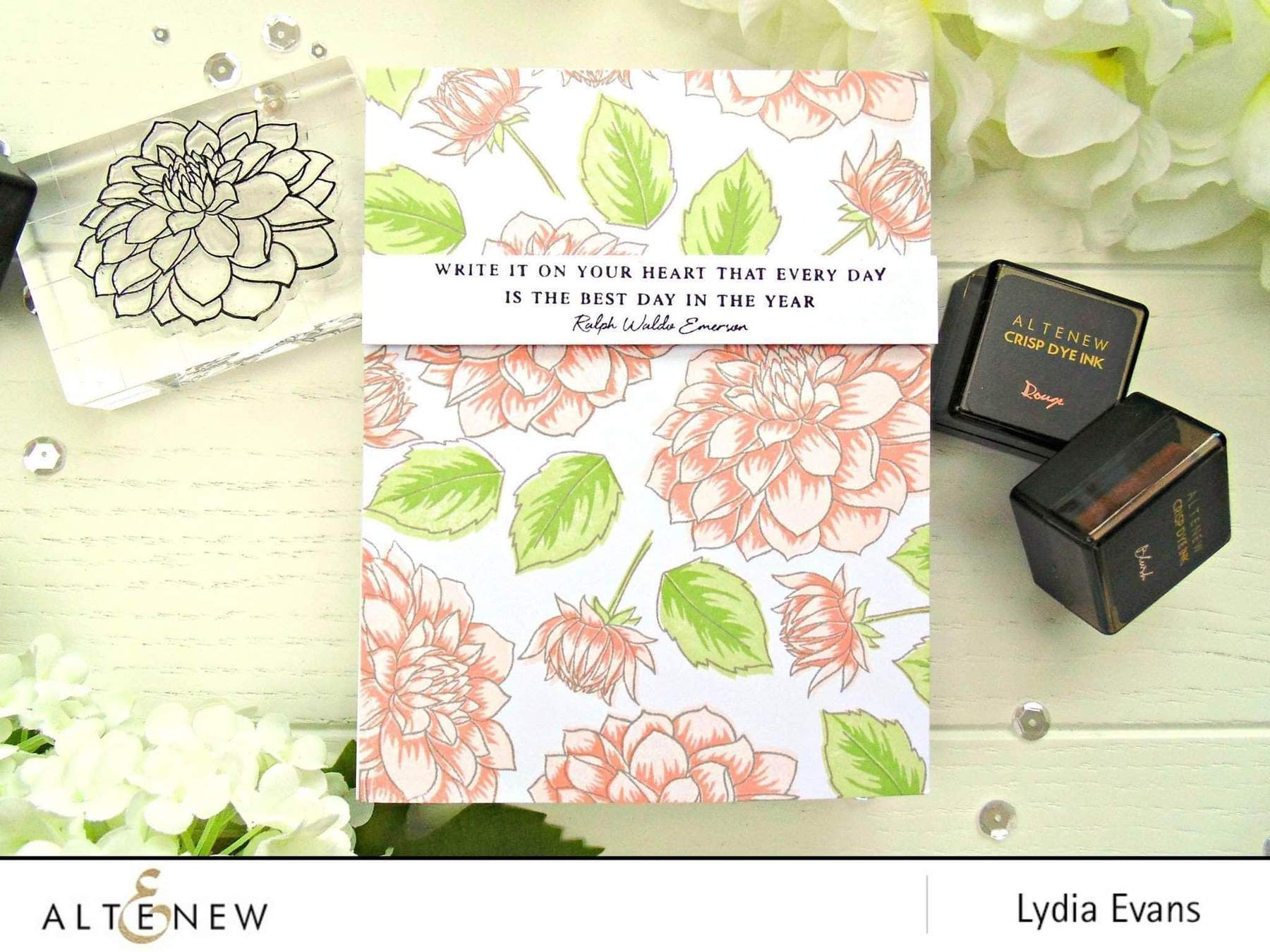 ALTENEW -Beautiful Quotes Stamp Set - 3