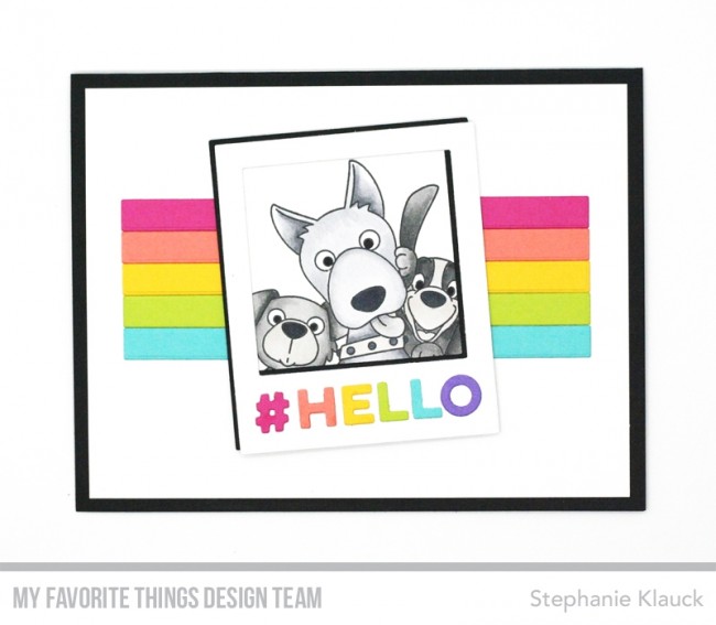 MY FAVORITE THINGS -Polaroid Shaker Frame Die-namics - 10