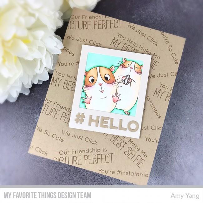 MY FAVORITE THINGS -Polaroid Shaker Frame Die-namics - 25