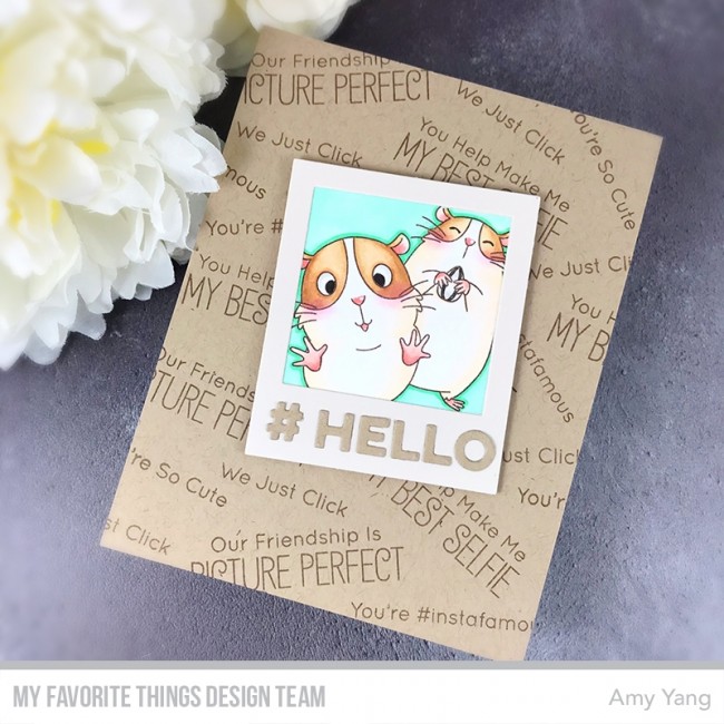 MY FAVORITE THINGS -Polaroid Shaker Frame Die-namics - 16