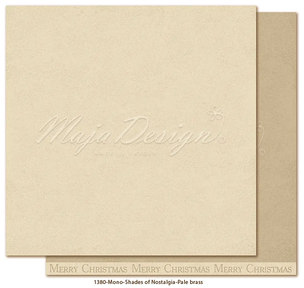MAJA DESIGN -Mono - Nostalgia -Pale brass