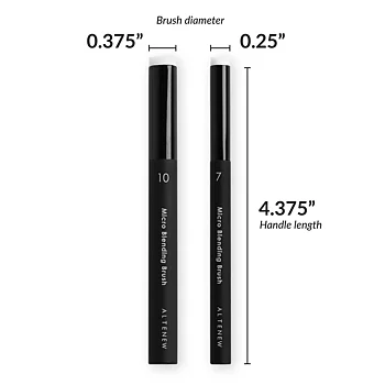 ALTENEW -Micro Blending Brush Set (Flat Bristles)