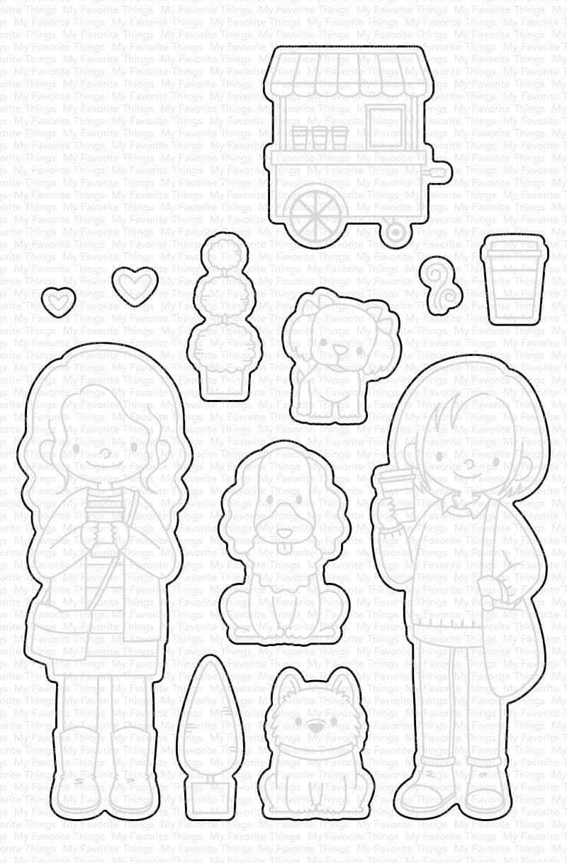 MY FAVORITE THINGS-BB Friends at First Sip Die-namics