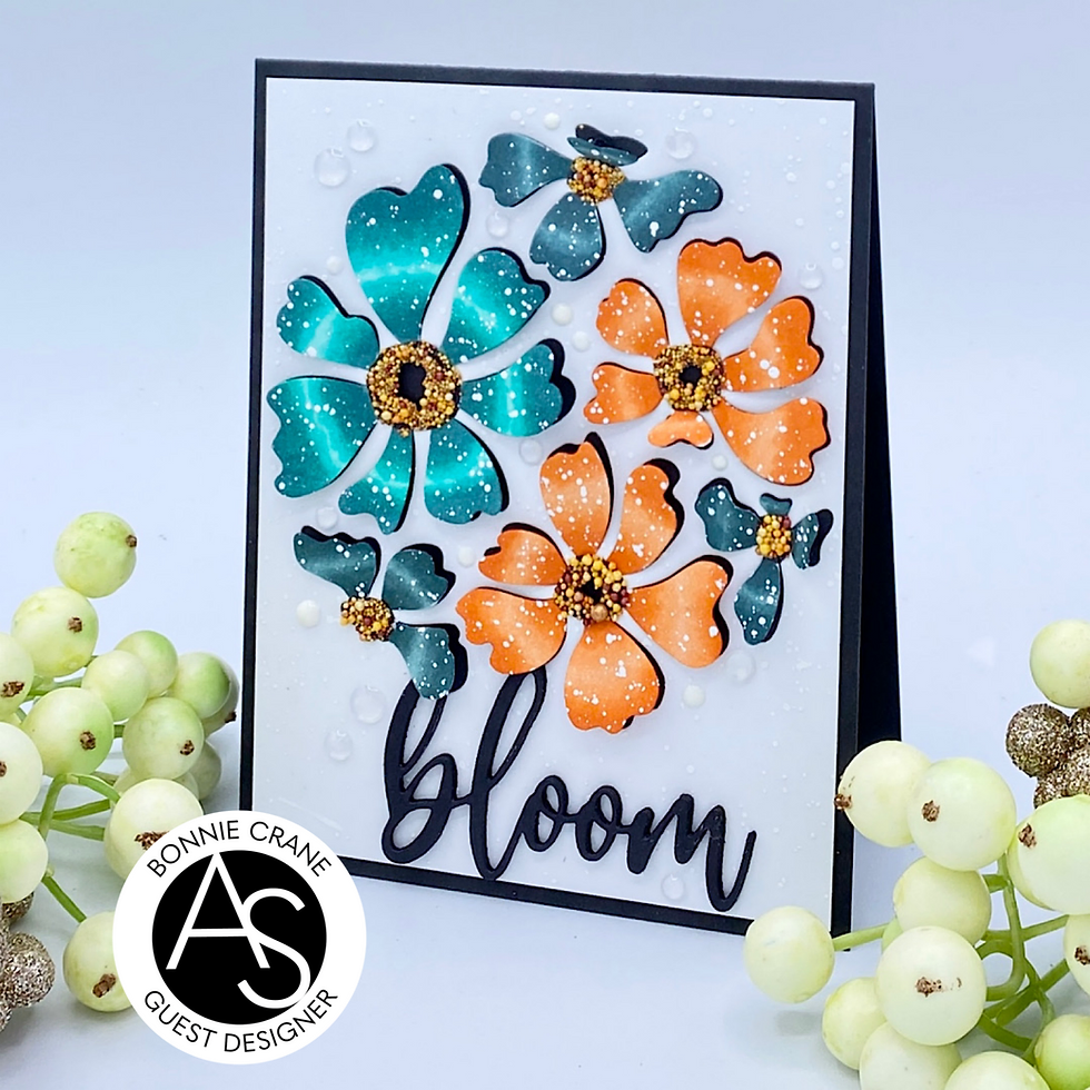 ALEX SYBERIA DESIGNS Urban Blooms Die Set  - 12