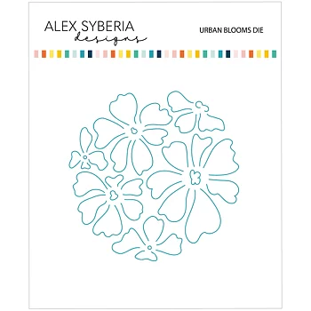 ALEX SYBERIA DESIGNS Urban Blooms Die Set 