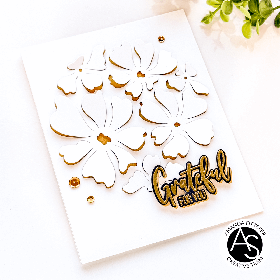 ALEX SYBERIA DESIGNS Urban Blooms Die Set  - 5