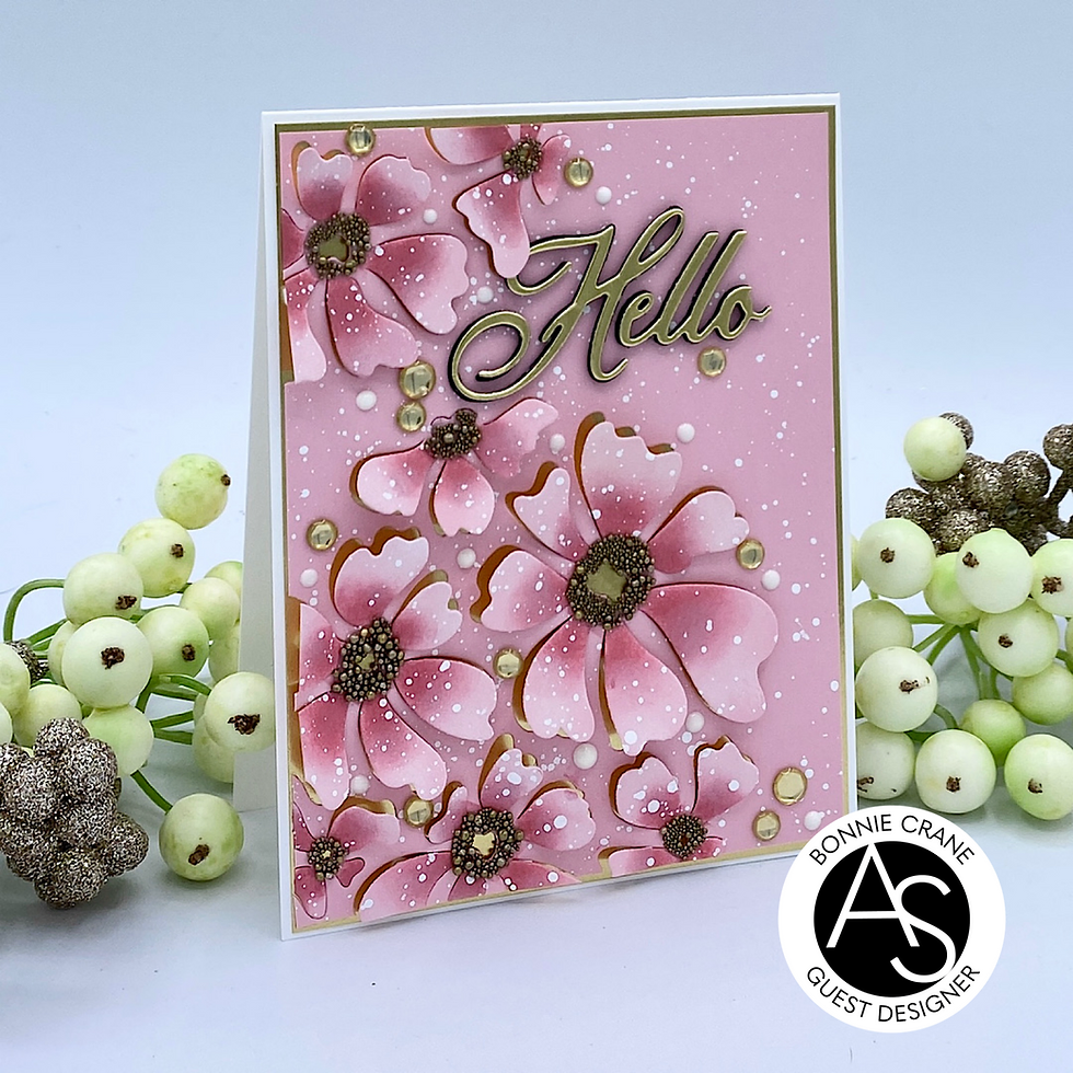 ALEX SYBERIA DESIGNS Urban Blooms Die Set  - 11