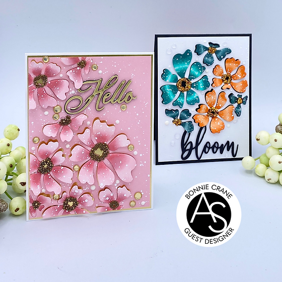 ALEX SYBERIA DESIGNS Urban Blooms Die Set  - 8