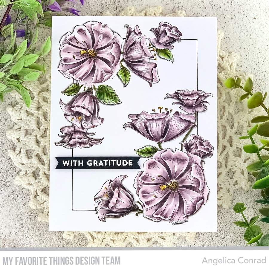MY FAVORITE THINGS -Corner Blooms - 3