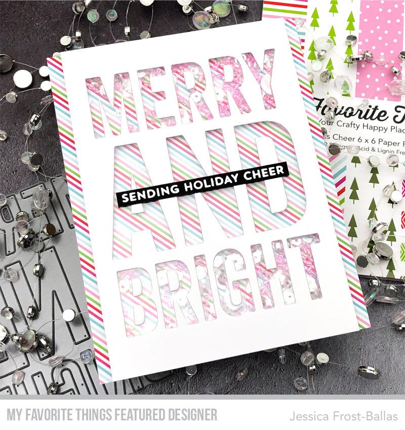 MY FAVORITE THINGS -Very Merry and Bright Die-namics - 2