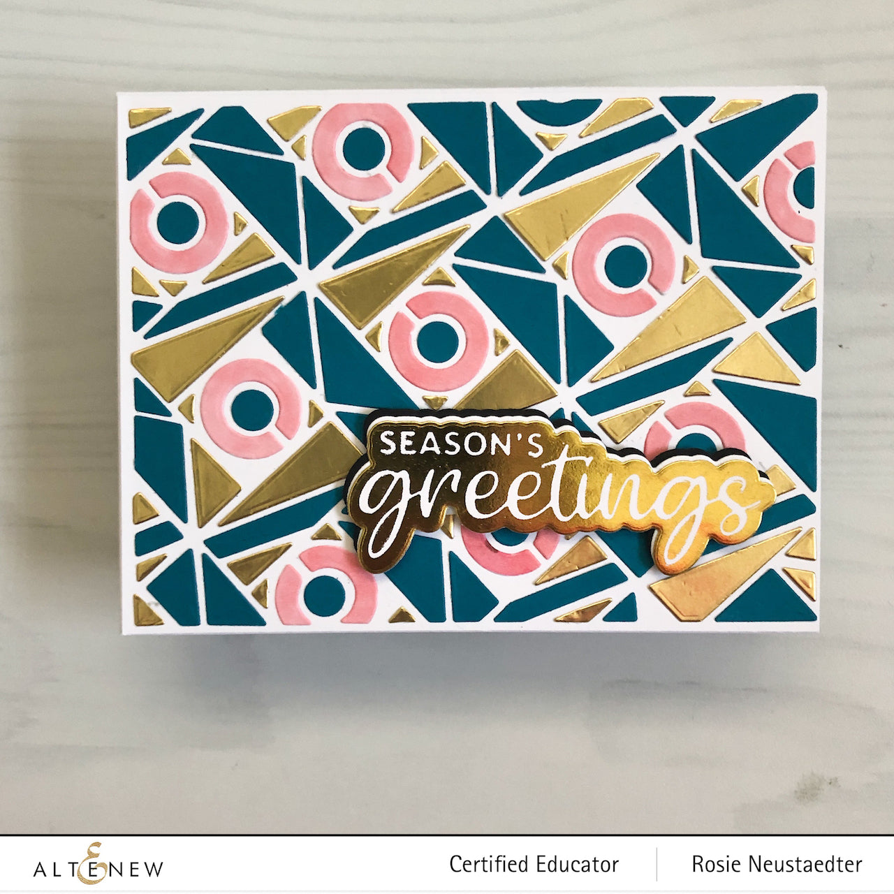 ALTENEW-Holiday Greetings Die Set - 4