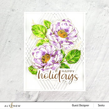 ALTENEW-Holiday Greetings Die Set